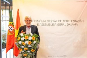 葡萄牙-越南友好协会主席、律师何塞·佩德罗·维埃拉。（图：越通社）