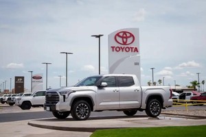 丰田汽车。（图：彭博社）