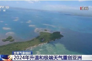 去年升温和极端天气重创亚洲