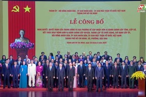 苏林总书记出席新胡志明市成立公布仪式