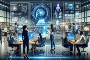 法国政府目标是到2030年，让大部分企业将AI融入日常运营。（示意图：互联网）