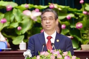 市委副书记、市越南祖国阵线委员会主席阮福禄。（图：TTO）