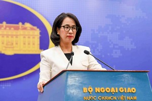 外交部发言人范秋姮。