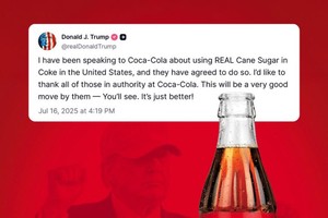 可口可乐从了特朗普