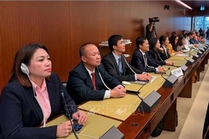 南常驻联合国、世界贸易组织及日内瓦其他国际组织代表团。（图：越通社)