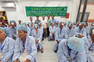 本市安東坊文體中心健身院慈善組帮助115位患眼疾長者重拾光明