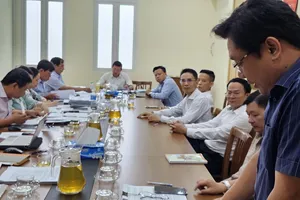 Một buổi họp của Tổ Công tác 5013