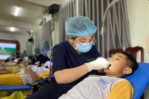1.500 học sinh Trường Tiểu học Phước Thắng được khám răng miễn phí