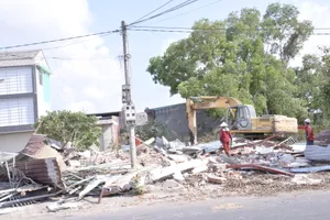 Cưỡng chế 9 trường hợp để thực hiện dự án đường Trục chính Vũng Tàu