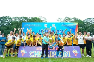 Công an TPHCM giành huy chương vàng môn bóng đá nam Đại hội TDTT TPHCM 2026