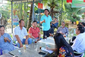 Nông dân xã Phước Hải kiến nghị cải thiện hạ tầng phục vụ sản xuất