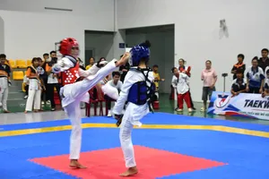 400 vận động viên tham dự Giải Taekwondo Thanh thiếu nhi