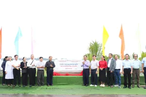 Khánh thành “Vườn cây Đại đoàn kết” ở xã Long Hải