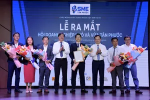 Phường Tân Phước ra mắt Hội Doanh nghiệp nhỏ và vừa