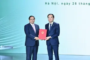 Thủ tướng Phạm Minh Chính trao quyết định bổ nhiệm ông Lê Ngọc Sơn