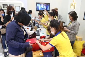 Chiều 21-5, giá vàng giảm 1,1 triệu đồng/lượng so với buổi sáng
