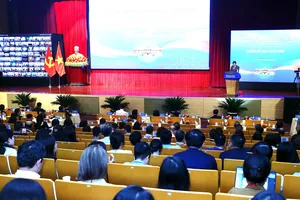 Hội nghị Ngoại giao lần thứ 33 họp phiên bế mạc chiều 7-8. Ảnh: VIẾT CHUNG