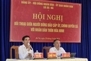 Đối thoại với người dân để gỡ vướng mặt bằng Khu công nghiệp Hòa Ninh