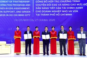 Công bố hợp tác chương trình hỗ trợ doanh nghiệp chuyển đổi ESG