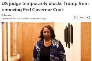 图片来源：路透社报道截图。