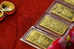 SJC金片价格每两上涨100万元