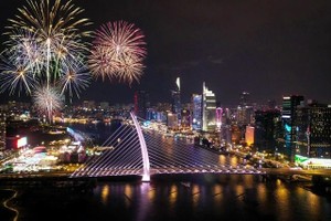 胡志明市将在安庆坊燃放烟花喜迎新年。