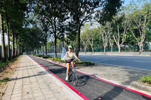 胡志明市自行车专用车道12月31日投入使用