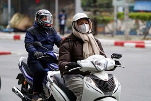 北部地区无雨，天气寒冷，中午和下午转晴。