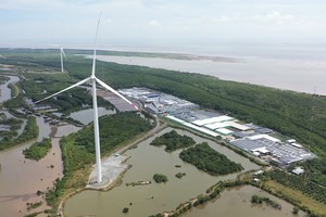 永隆省Sunpro 30兆瓦风电场正式竣工投产。