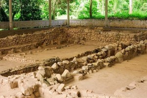 喔㕭-波栖考古遗址的一角。