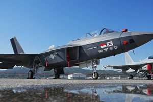 韩国KF-21战机。资料图片