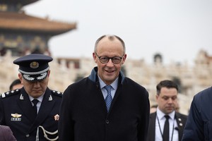 德国总理默茨访问故宫。