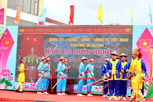 沙黄坊沙黄求渔节。图自thanhnien.vn