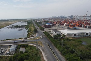 丐密下自贸区——胡志明市经济增长的助推器之一。