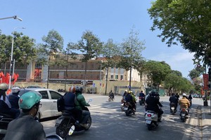 河内在冷空气到来前气温上升。