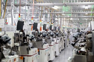 位于宁平省同文1号工业区的汉城半导体有限公司（Seoul Semiconductor Vina）厂房。