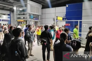  事故现场。图源：ANTARA