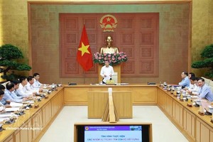 越南政府总理黎明兴4月29日主持召开与建设部的工作会议。