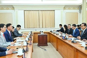  工作会议现场。图：越勇