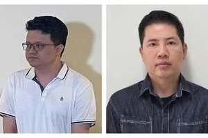 BH Media公司总经理阮海平（左）和Lululola公司经理武文南。图自政府门户网站