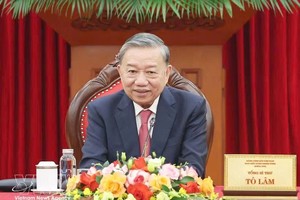 越南党中央总书记、国家主席苏林。