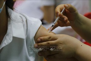 接种疫苗是行之有效的防疫措施。图：越通社