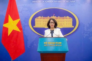 越南外交部发言人范秋姮。图自外交部