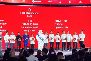  11家越南餐厅荣获2026年米其林星级评选。图：秋霞