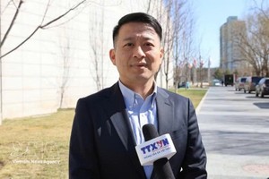 中国中央民族大学教授、中国环球电视网（CGTN）评论员曲强 。