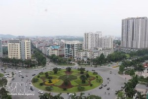 北宁市的一角。
