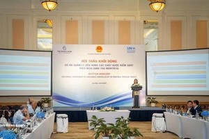 研讨会现场。图自越通社