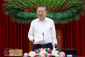 党中央总书记、国家主席苏林主持召开指委会第一次会议。图自越通社