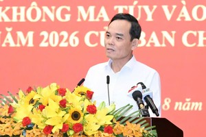 市委书记陈留光发表指导讲话。图：越勇