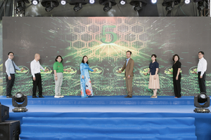 2026年胡志明市素食美食节开幕式。